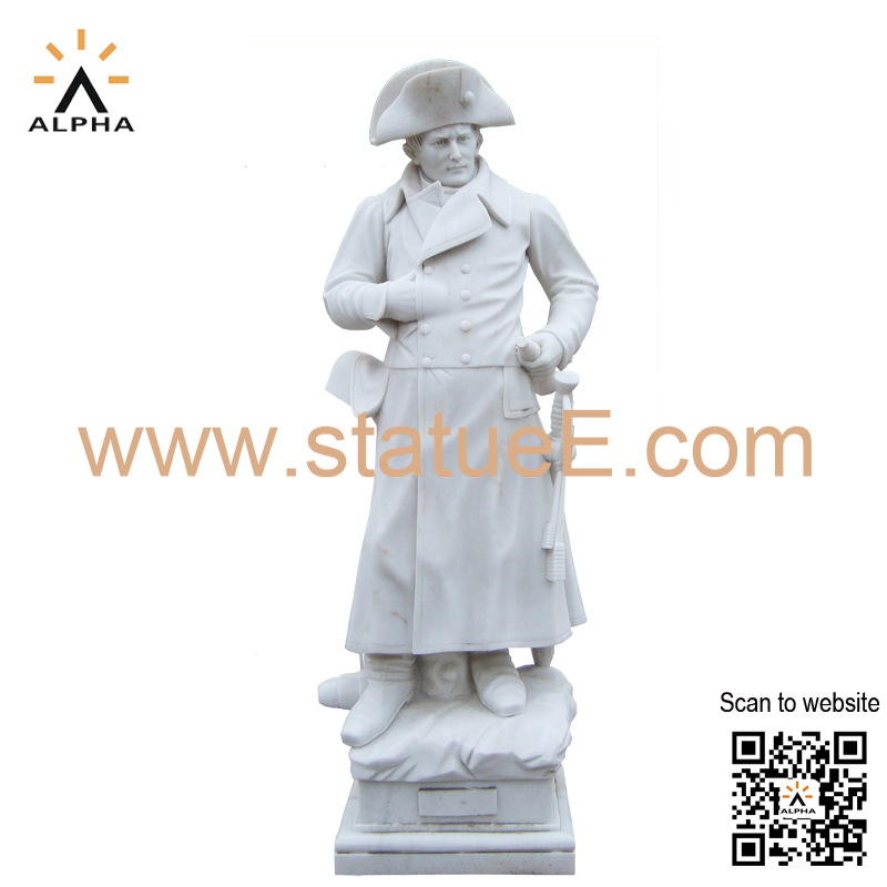 marble napoleon statue